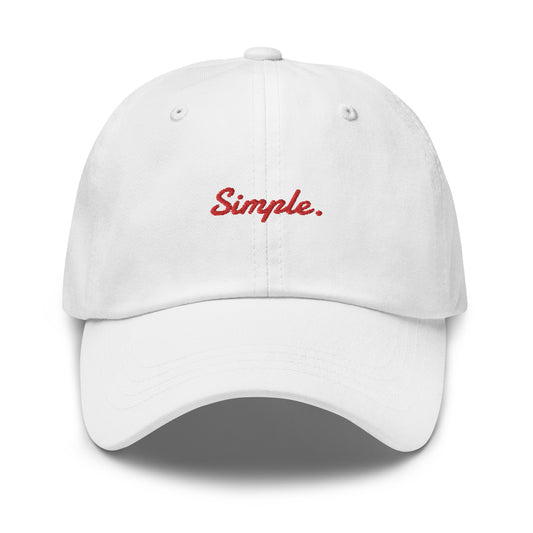 Simple Dad Hat