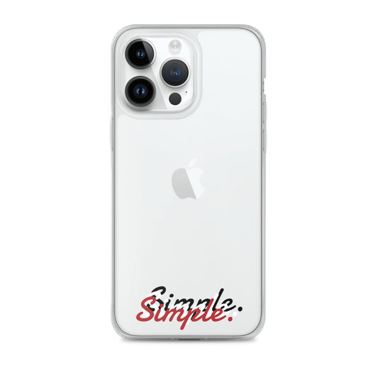 Simple Clear Case for iPhone®