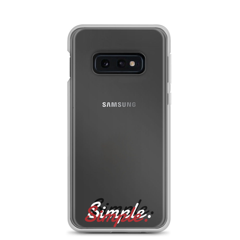 Simple Clear Case for Samsung®