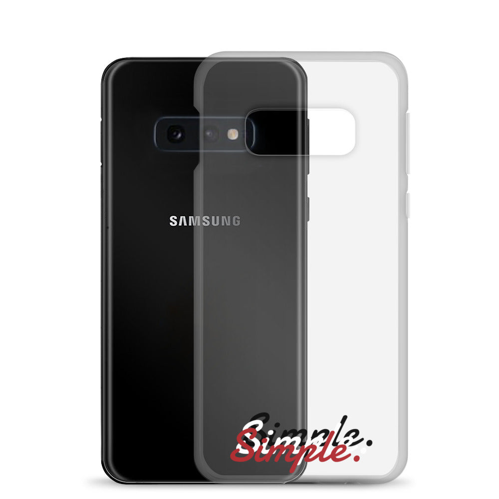 Simple Clear Case for Samsung®