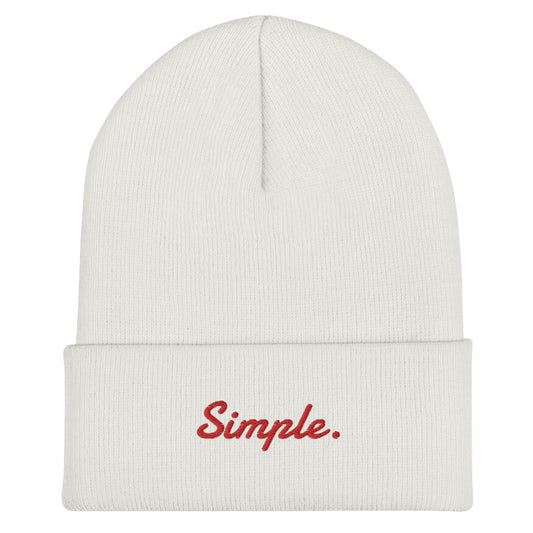 Simple Cuffed Beanie