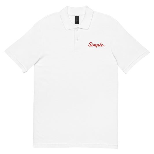 Simple Unisex Polo Shirt
